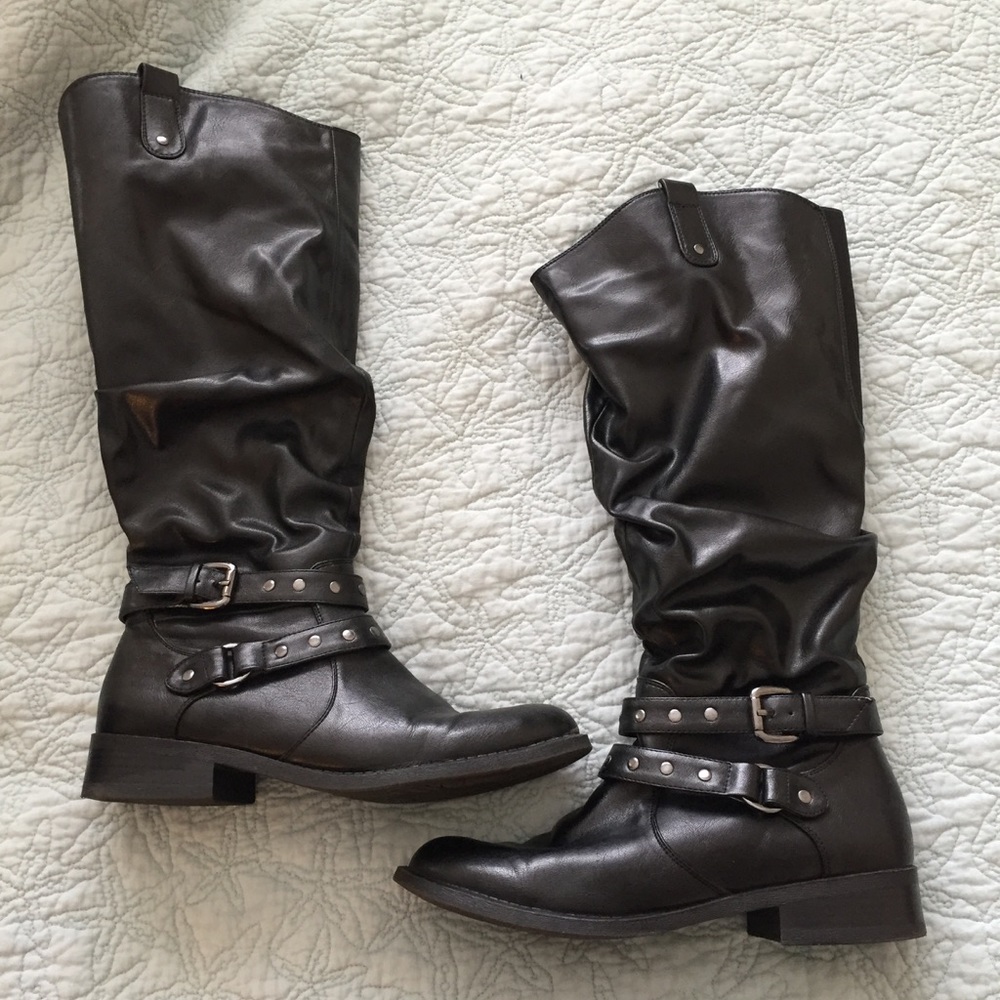 Tall Black Boots